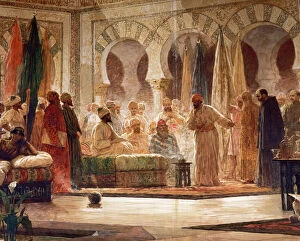 Embassy Gallery: Abd-ar-Rahman III (889- 961). Emir and Caliph of Al-Andalus