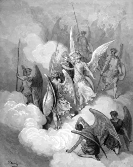 Versus Prints: Abdiel Versus Satan