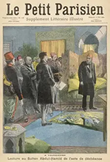Abdul-Hamid Deposed 1909