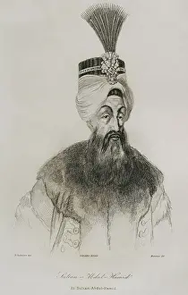 Bearer Prints: Abdulhamid I (1725-1789). Ottoman sultan from 1774 to 1789