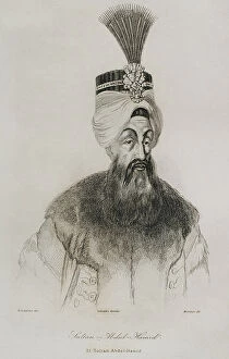 Ottomans Collection: Abdulhamid I (1725-1789). Ottoman sultan from 1774 to 1789