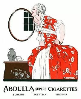 Abdulla Gallery: Abdulla Cigarettes advertisement