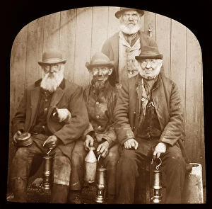 Mines Collection: Aberdare Valley Miners early 1900s