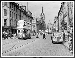 Tram Collection: Aberdeen 1950S