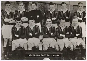 Aberdeen Prints: Aberdeen FC football team 1936