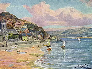 Wales Gallery: Aberdovey / Beach 1905