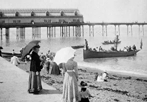 Aberystwyth Prints: Aberystwyth Pier, Wales