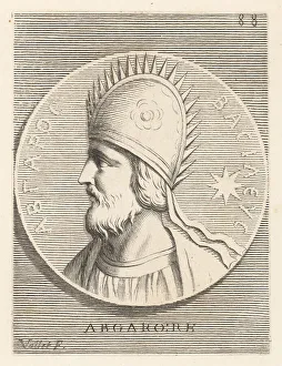 Orator Prints: Abgar V, King of Osroene, with his capital at Edessa