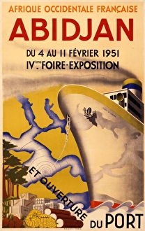 Abidjan Gallery: Abidjan exposition poster