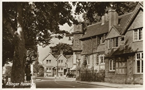 Abinger Hammer, Surrey, England - Famous Clock Abinger Hammer, Surrey, England - Famous Clock