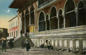 Ablution Gallery: Ablution facilities, Valide Sultan Mosque, Istanbul, Turkey