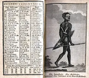 Aboriginal Prints: Aboriginal man from New Holland (Australia)