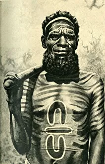 Aboriginal medicine man of the Worgaia, Central Australia