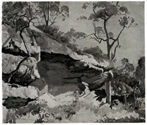 Reproduction Collection: Aborigine's Cave, Dee Why