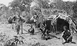 Queensland Prints: Aborigines Queensland Australia Victorian period