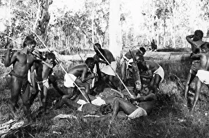 Aborigines stage fight New South Wales Australia
