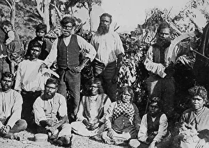 Aborigines Prints: Aborigines Victoria Australia Victorian period