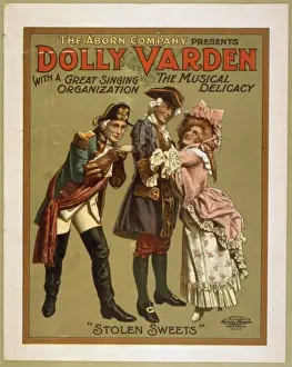 Organization Prints: The Aborn Company presents Dolly Varden the musical delicacy
