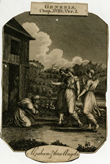 Images Dated 3rd January 2017: Abraham and the three angels