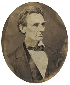 Candidate Prints: Abraham Lincoln, candidate for US president. Head-and-should