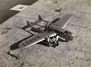 Abrams P-1 Explorer, X19897, aerial photography