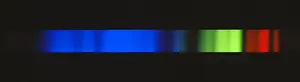 Absorption spectrum of zircon