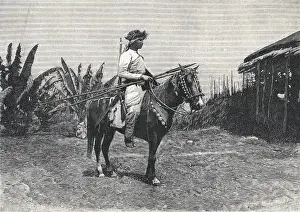 Hist Ricas Prints: Abyssinia (Ethiopia). Military dress soldier, 1899