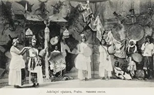 Skins Prints: Abyssinian Village - Jubilee Exhibition, Prague