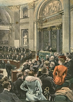 Images Dated 7th September 2012: Acad Francaise 1900