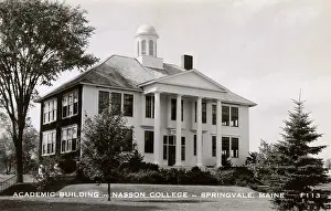 Dome Prints: Academic Building, Nasson College, Springvale, Maine, USA
