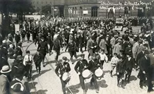 Drumming Collection: Academic Rifle Corps marching, Malmo, Sweden