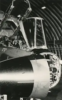 Accessibility of instrument panel on the Tornado aircraft