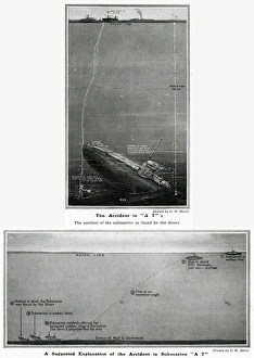 Accident to submarine A7 by G. H. Davis Accident to submarine A7 by G. H. Davis