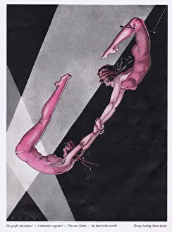 Acrobats Gallery: Acrobats, the two Nuttis