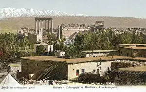 Baalbek Prints: The Acropolis, Baalbek, Lebanon