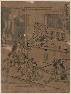 Act ten of the Kanadehon Chushingura