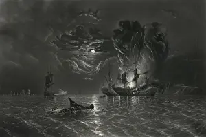 The action between the Serapis and Bon Homme Richard Septr