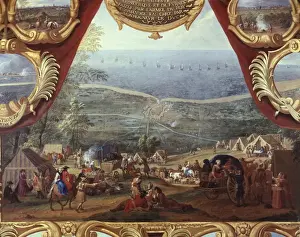 Siege Prints: The actions of the Grand Conde siege of Dunkirk