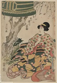 Ichikawa Prints: The actor Ichikawa Dannosuke in the role of Tsunajo