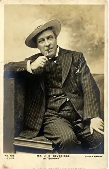 Actor Mr JD Beveridge in sunday