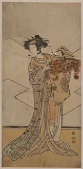 Nakamura Prints: The actor Nakamura Tomijuro in the role of oiso no Tora