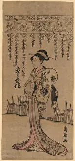 Yamashita Prints: The actor Yamashita Kinsaku in the role of Omiya, seller of