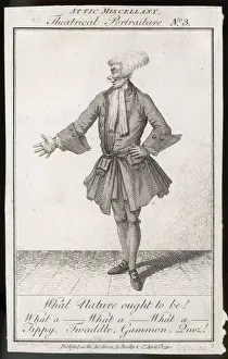 Thespian Prints: Actorly Speciment 1790