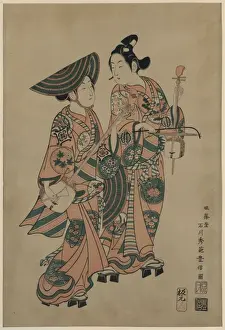 Onoe Prints: The actors Onoe Kikugoro and Nakamura Kiyosaburo