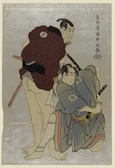 Ichikawa Prints: The actors otani Oniji III and Ichikawa Omezo I