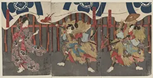 Actors in the roles of Soga no Juro Sukenari, Soga no Goro T