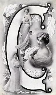Actress Miriam Clements