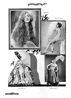 Achtung Gallery: Four of the actresses (Alice Hechy, Gerti Kutschera, Claire Bauroff and Endja Mogoul