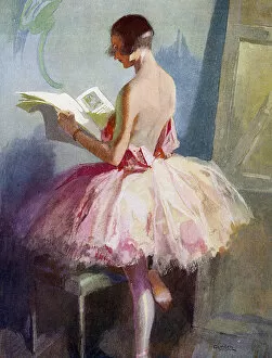 Acts Gallery: Between the Acts, ballet dancer reading