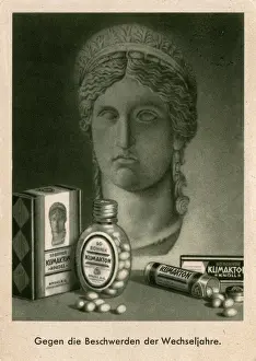 Tube Prints: Advertisement - 1930s Germany Knoll Klimakton Tablets